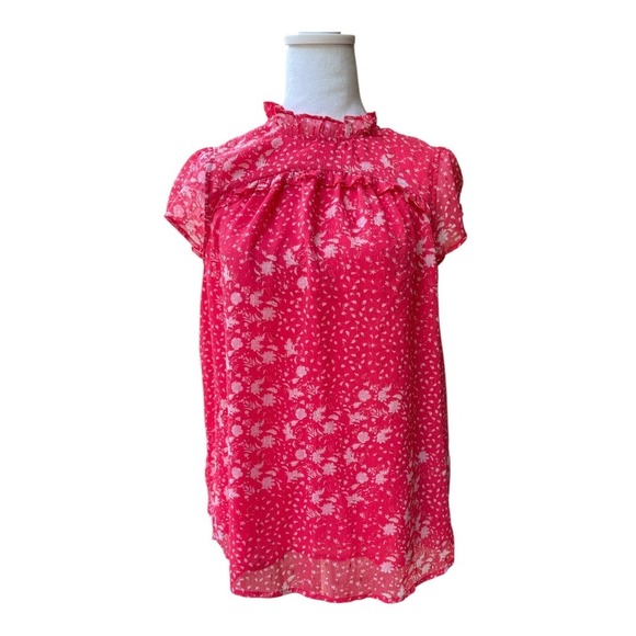 JOIE cap‎ sleeve blouse - Picture 1 of 9